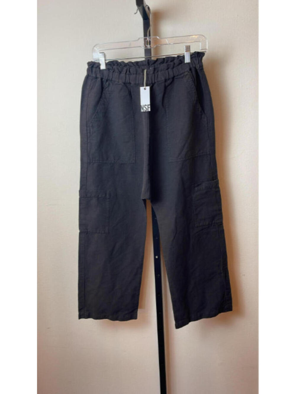 NSF Cropped Paperbag Pants, $345, NWT, Size S, #112